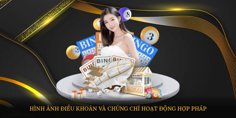 Hình ảnh điều khoản và chứng chỉ hoạt động hợp pháp